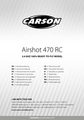 Carson Airshot 470 RC Indicaciones De Seguridad