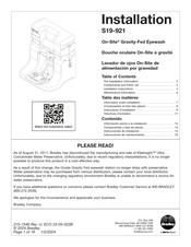 Watts Bradley S19-921 Instrucciones De Instalación