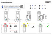 Dräger X-am 5800 Guia De Inicio Rapido