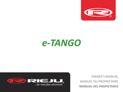 RIEJU e-TANGO Manual Del Propietário