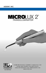 AdDent MICROLUX 2 Manual