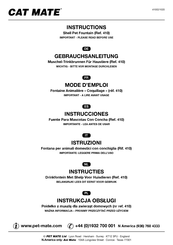 CAT MATE 410 Instrucciones