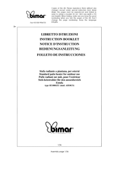 Bimar SE1800.EU Folleto De Instrucciones