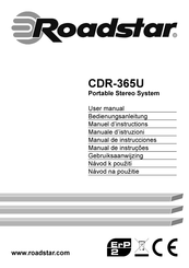 Roadstar CDR-365U Manual De Instrucciones