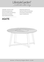 LifestyleGarden AGATE Instrucciones De Montaje