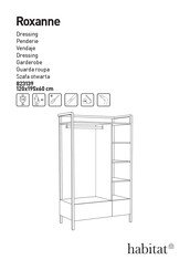 Habitat Roxanne 823139 Instrucciones De Montaje