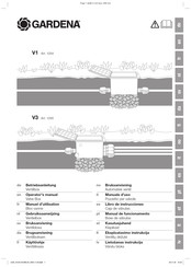 Gardena V3 Libro De Instrucciones