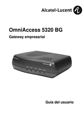 Alcatel-Lucent OmniAccess 5320 BG Guia Del Usuario