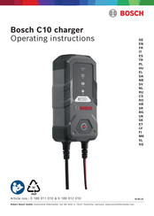 Bosch C10 Instrucciones De Uso