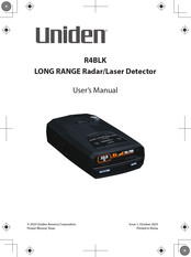 Uniden R4BLK Manual Del Usuario