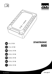 GYS STARTRONIC 800 Traducción De Las Instrucciones Originales