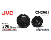 JVC drvn CS-DR621 Manual Del Usuario