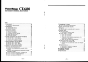 Tone Bank CT-680 Manual Del Usuario