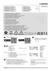 sauter AKM 115SA Instrucciones De Montaje