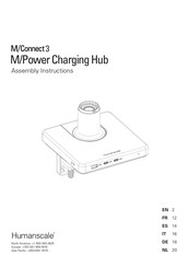 Humanscale M/Connect 3 Instrucciones De Montaje