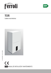 Ferroli TOR 24 Manual De Instalación Y Mantenimiento