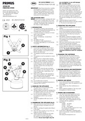 Primus Firestick 351160 Instrucciones De Uso