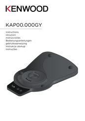 Kenwood KAP00.000GY Instrucciones