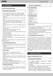 AMiO EP201 Instrucciones De Uso