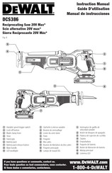 DeWalt DCS386 Manual De Instrucciones