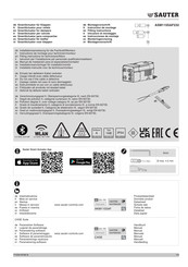 sauter ASM 115SA Instrucciones De Montaje