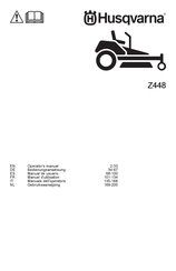 Husqvarna Z448 Manual De Usuario