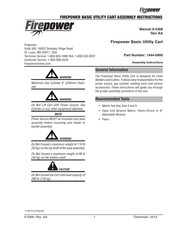 Firepower 1444-0900 Instrucciones De Montaje