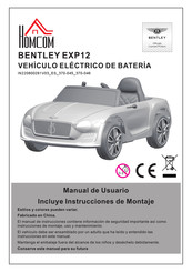 HOMCOM BENTLEY EXP12 Manual De Usuario