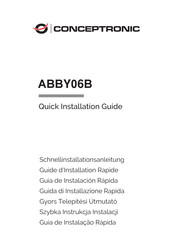 Conceptronic ABBY06B Guía De Instalación Rápida
