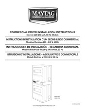 Maytag MLE24PN Instrucciones De Instalación