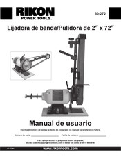 Rikon Power Tools 50-272 Manual De Usuario