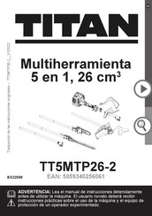 Titan TT5MTP26-2 Traducción De Las Instrucciones Originales