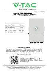 V-TAC 11835 Manual De Instrucciones