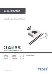 Cedes cegard/Smart Manual De Instalación Y Operación