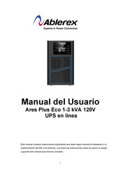 Abrelex Ares Plus Eco ARPLUS-ECO2000RT Manual Del Usuario