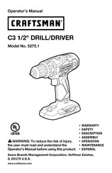 Craftsman 5275.1 Manual Del Propietário