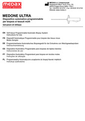 Medax MEDONE ULTRA Instrucciones De Uso