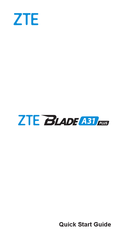 ZTE Blade A31 Plus Guia De Inicio Rapido