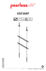 peerless-AV DSF265P Manual Del Usuario