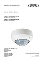 Jung DWPMK360AL Manual De Instrucciones