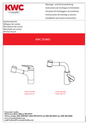 Crosswater KWC DOMO 10.061.003.127 Instrucciones De Montaje Y Servicio