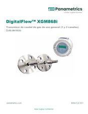 Baker Hughes Panametrics DigitalFlow XGM868i Guía De Inicio