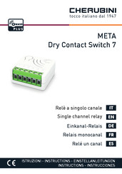 Cherubini META Dry Contact Switch 7 Instrucciones