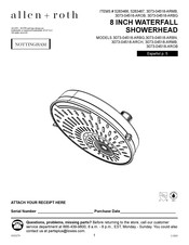 Allen + Roth NOTTINGHAM 3073-04518-ARCH 5283467 Manual Del Usuario