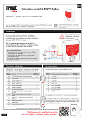 Urmet Yokis MTR500E-UP Manual Del Usuario