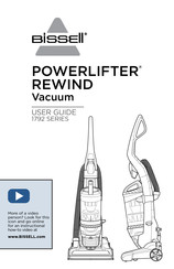 Bissell POWERLIFTER REWIND 1792 Serie Guia Del Usuario