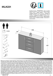 Forte IKLK231 Instrucciones De Montaje