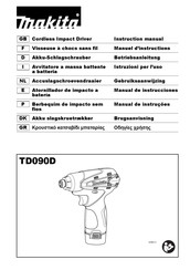 Makita TD090D Manual De Instrucciones