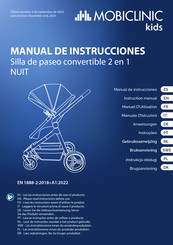 Mobiclinic NUIT Manual De Instrucciones