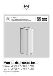 V-ZUG Cooler V2000 178FGI Manual De Instrucciones